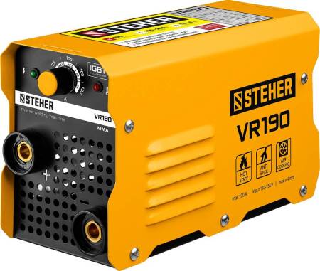Сварочный аппарат инверторный 190 А STEHER VR-190. Артикул VR-190