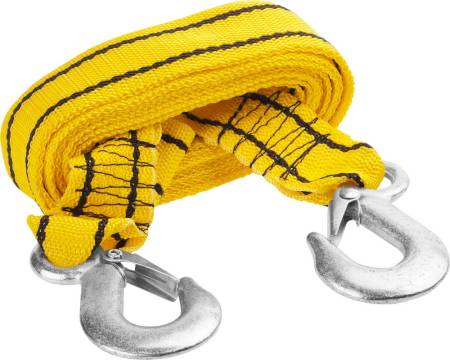 Трос буксировочный STAYER STANDARD 2 крюка сумка 4м 2,5т 61207-2.5. Артикул 61207-2.5