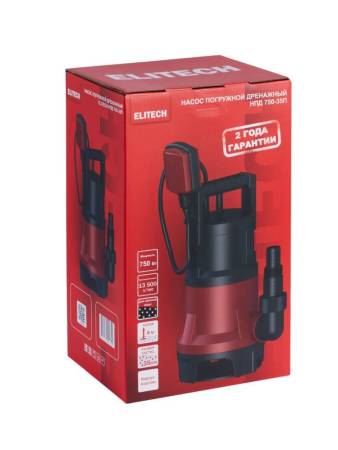 Насос НПД 750-35П ELITECH 205633. Артикул 205633