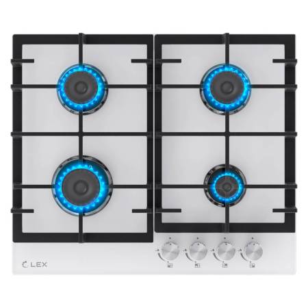 Варочная панель газовая LEX GVG 642-1 WH CHAO000453. Артикул CHAO000453