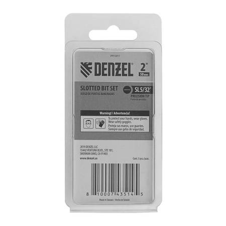 Набор бит, SL4x50, 5 шт. Denzel 7711311. Артикул 7711311