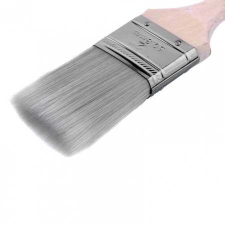Кисть плоская Platinum 2", искусственная щетина, деревянная ручка MTX 83325. Артикул 83325