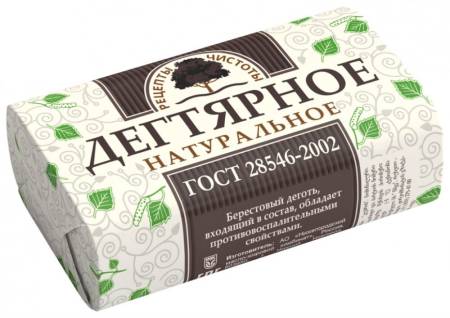 Мыло дегтярное, 90 г, НМЖК Россия 92182. Артикул 92182
