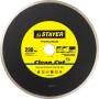 диск алмазный отрезной STAYER Professional Clean Cut 230 мм сплошной по керамограниту мрамору плитке 3665-230_z01. Артикул 3665-230_z01