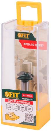 Фреза кромочная калевочная DxHxL=22х6х41мм FIT 3632-080622. Артикул 3632-080622