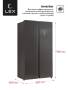 Холодильник двухкамерный отдельностоящий с инвертором LEX LSB520StGID CHJI000006. Артикул CHJI000006