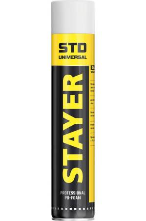 Пена монтажная адаптерная всесезонная STD 750мл STAYER 41133. Артикул 41133