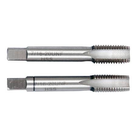 Метчики ручные UNF Nr. 6-40, HSS, DIN 2181, 2B, комплект из 2 штук PROJAHN 93406. Артикул 93406