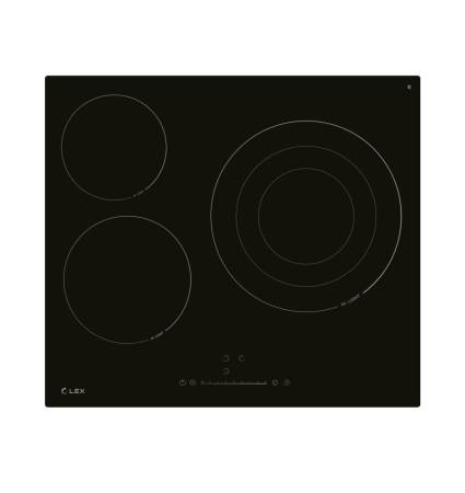 Варочная панель электрическая LEX EVH 631A BL CHPE000014. Артикул CHPE000014