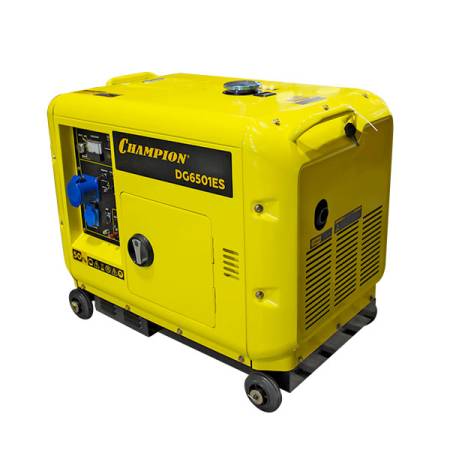 Дизельный генератор CHAMPION DG6501ES+ATS. Артикул DG6501ES+ATS