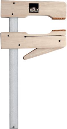 Струбцина деревянная 300/110, пробковая крошка для щадящего зажима BESSEY BE-HKL30. Артикул BE-HKL30
