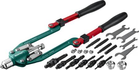 Комбинированный KRAFTOOL Combo3-M12 заклепочник складной в кейсе 31182_z01. Артикул 31182_z01