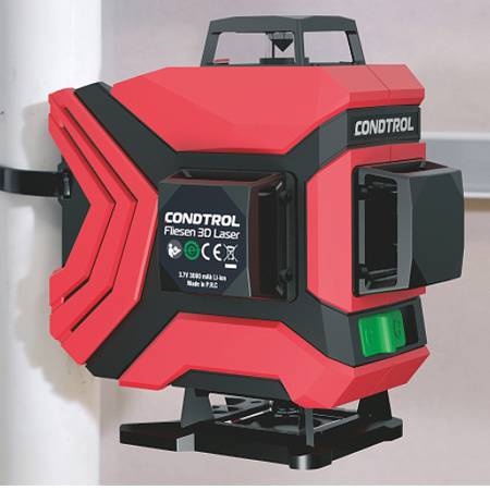 Лазерный нивелир CONDTROL Fliesen 3D Laser 7-2-103. Артикул 7-2-103