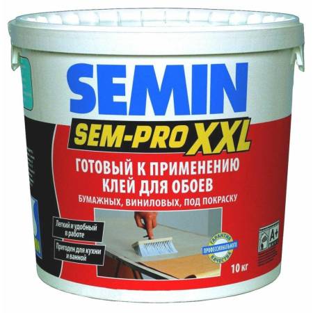 Клей для обоев SEMIN SEM-PRO XXL / СЕМ-ПРО ХХЛ 10кг A0422. Артикул A0422