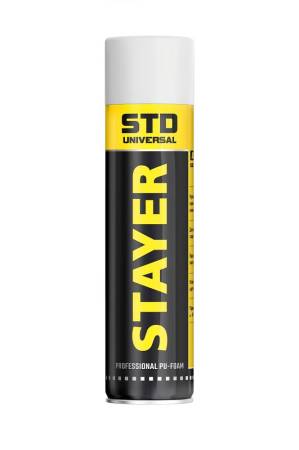 Пена монтажная адаптерная всесезонная STD 500мл STAYER 41130. Артикул 41130