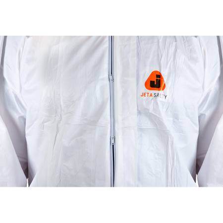 Защитный комбинезон из нетканого материала JETA SAFETY JPC-60-S. Артикул JPC-60-S