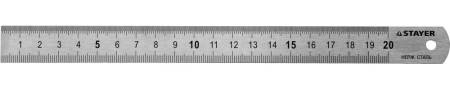 Линейка нержавеющая STAYER 0,2 м 3427-020_z01. Артикул 3427-020_z01