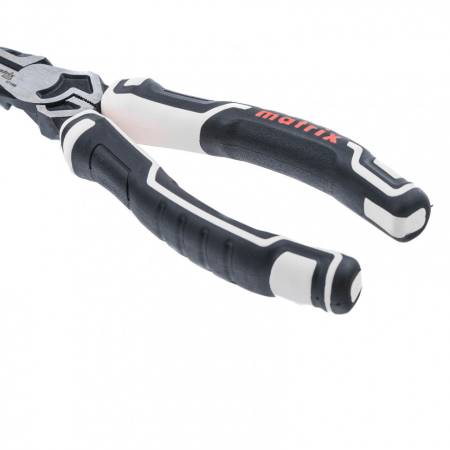 Длинногубцы прямые 205 мм, усиленная система, Pro Matrix 17198. Артикул 17198