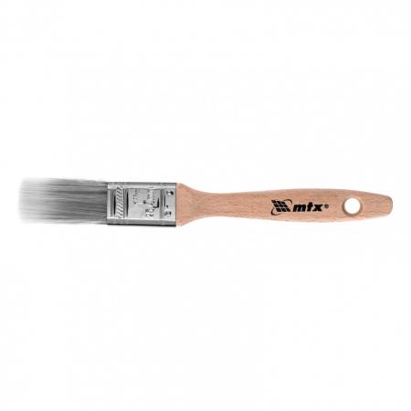 Кисть плоская Platinum 1", искусственная щетина, деревянная ручка MTX 83315. Артикул 83315