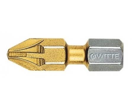 Бита PZ3, 25мм, MAXX TIN, Германия, WITTE 28447. Артикул 28447
