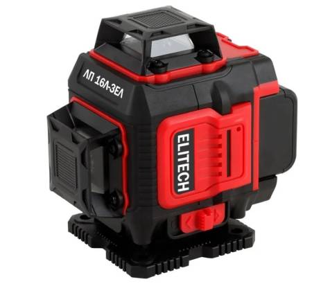 Нивелир лазерный Elitech ЛП 16Л-ЗЕЛ ДМ 204868. Артикул 204868