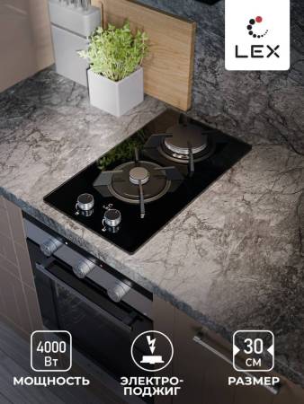Газовая панель LEX GVG 323A BBL . Артикул CHAO000414
