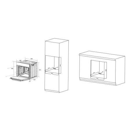Духовой шкаф Haier HOX-P09NTB. Артикул TD0051031RU