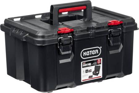 Ящик с крышкой KETER STACKNROLL 21" 38398. Артикул 38398