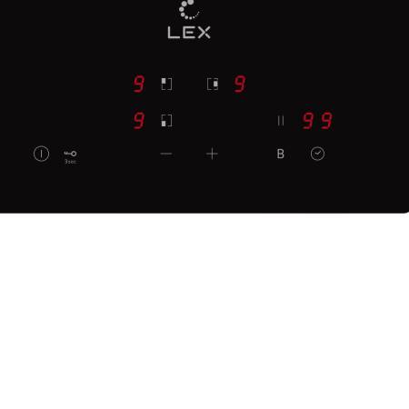Варочная панель индукционная LEX EVI 430A BL CHPE000031. Артикул CHPE000031