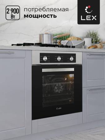 Духовой шкаф встраиваемый LEX EDM 073 IX CHAO000380. Артикул CHAO000380