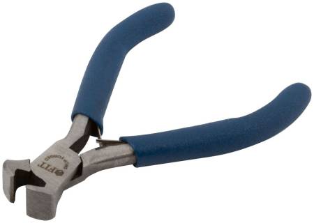 Клещи "мини", синие ручки 105 мм FIT 51325. Артикул 51325