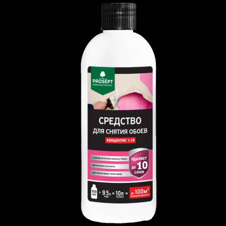 Средство для снятия обоев PROSEPT 0,5л. 052-05. Артикул 052-05
