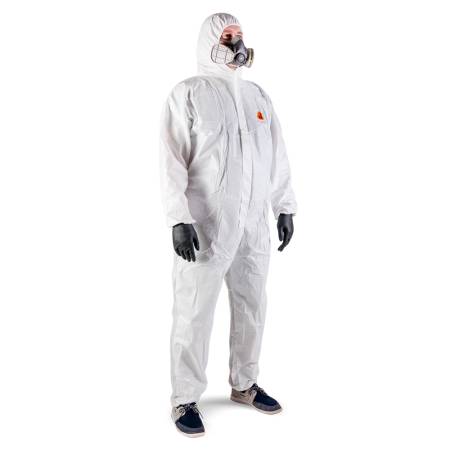 Защитный комбинезон из нетканого материала JETA SAFETY JPC-60-S. Артикул JPC-60-S