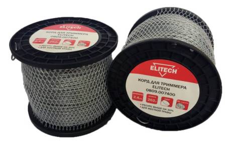 Корд для триммера 0809.007400 ELITECH 188764. Артикул 188764