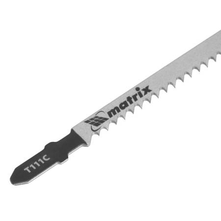 Полотна для электролобзика по дереву, 3 шт, T111C, 75 х 3 мм, HCS Matrix Professional 78205. Артикул 78205