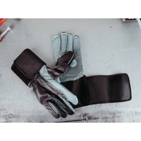 Антивибрационные кожаные перчатки JETA SAFETY JAV15-L. Артикул JAV15-L