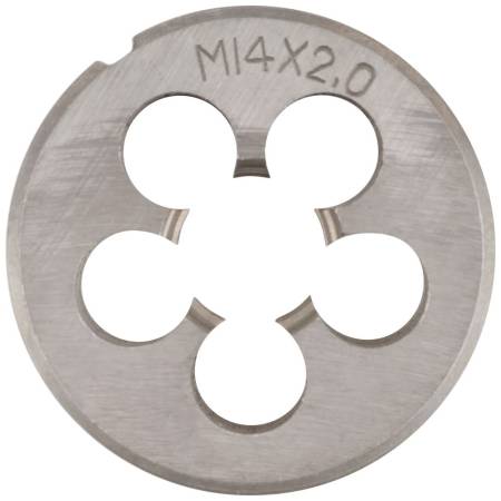 Плашка метрическая, легированная сталь М14х2,0 мм FIT 70832. Артикул 70832