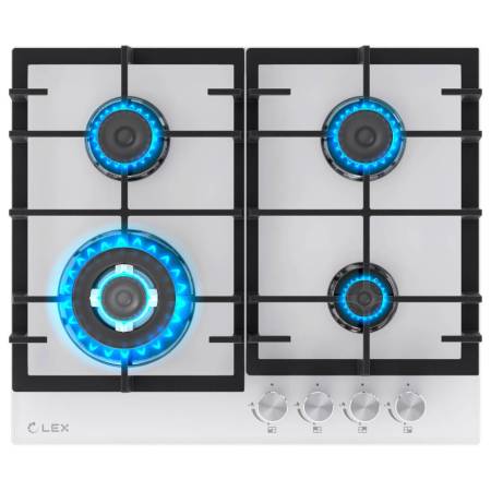 Варочная панель газовая LEX GVG 645 WH CHAO000428. Артикул CHAO000428