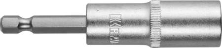 Бита KRAFTOOL с торцовой головкой удлиненная Cr-V хвостовик E 1/4" 13мм 26396-13. Артикул 26396-13