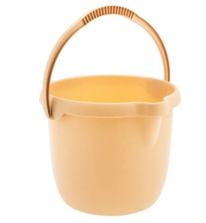 Ведро пластмассовое прямоугольное 10 л, MIX light Elfe 92949. Артикул 92949