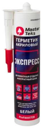 Герметик акриловый экспресс MasterTeks PM 0,28 белый 9613173. Артикул 9613173