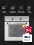 Духовой шкаф встраиваемый LEX EDM 040 WH CHAO000346. Артикул CHAO000346