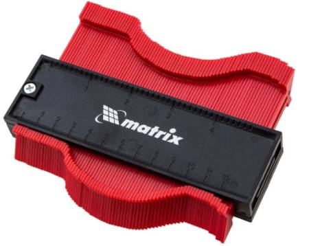Шаблон для копирования профиля 12см, пластиковый Matrix 88103. Артикул 88103