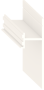 Теневой плинтус скрытого монтажа Pro Design Белый (2,7 метра) 2725. Артикул 2725