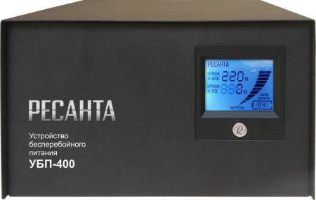 Устройство бесперебойного питания УБП-400 Ресанта 61/49/3. Артикул 61/49/3