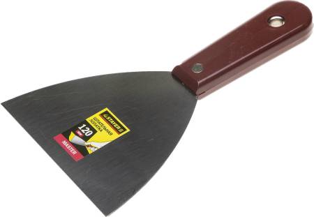 Шпатель STAYER "MASTER" c пластмассовой ручкой 120мм 1003-120. Артикул 1003-120