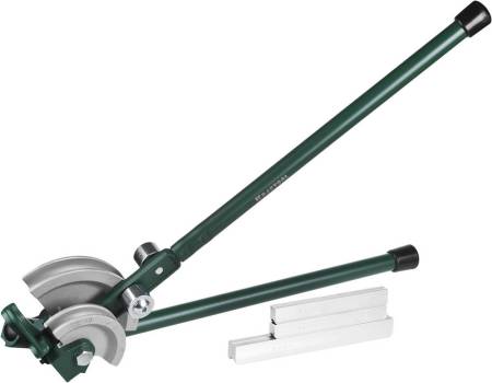 Двуручный рычажный трубогиб для нерж стали и меди KRAFTOOL 12 15 22 мм 23503-H4. Артикул 23503-H4