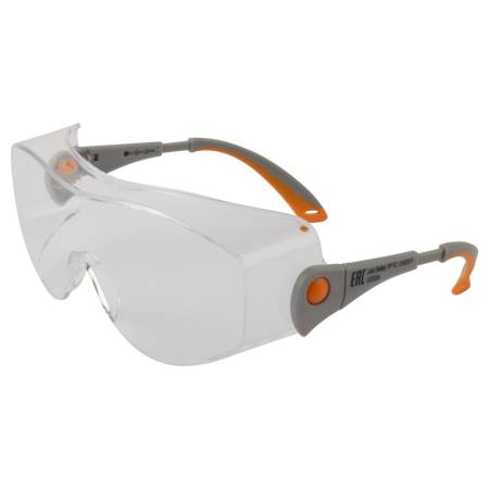 Прозрачные очки из ударопрочного поликарбоната JETA SAFETY JSG-3911. Артикул JSG-3911