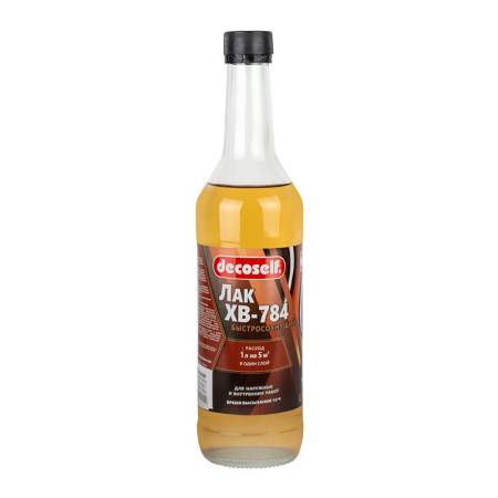 Лак ХВ-784 Pufas Decoself бесцветный (0,5 л). Артикул тов-200125