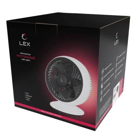 Вентилятор настольный LEX LXFC 8377 LXFC8377. Артикул LXFC8377